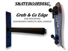 SkateHoarding® Grab & Go Edge Side-Mounting Complete Wall Hanger