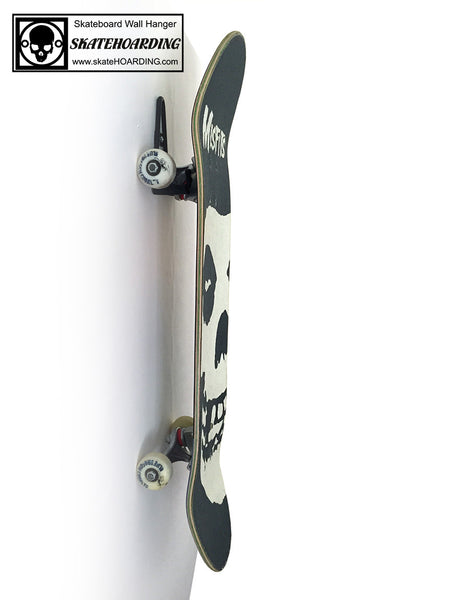 SkateHoarding® Grab & Go Skateboard Complete Wall Mount Hanger