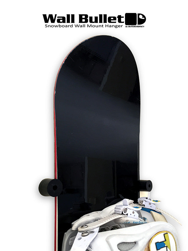 Wall Bullet snowboard wall mount hanger SkateHoarding