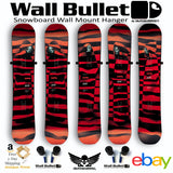 Wall Bullet snowboard wall mount hanger