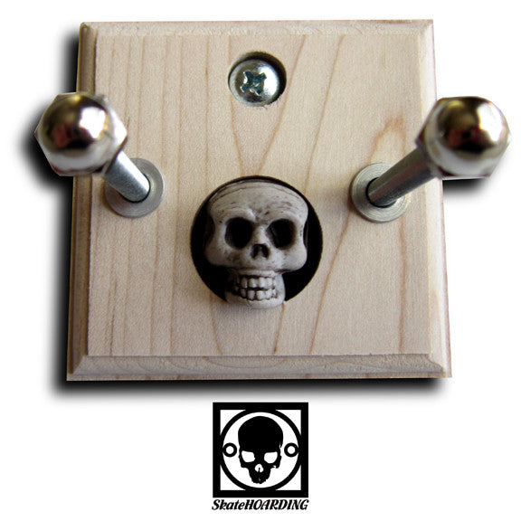 Premium Wood Skateboard Wall Hanger Display Mount