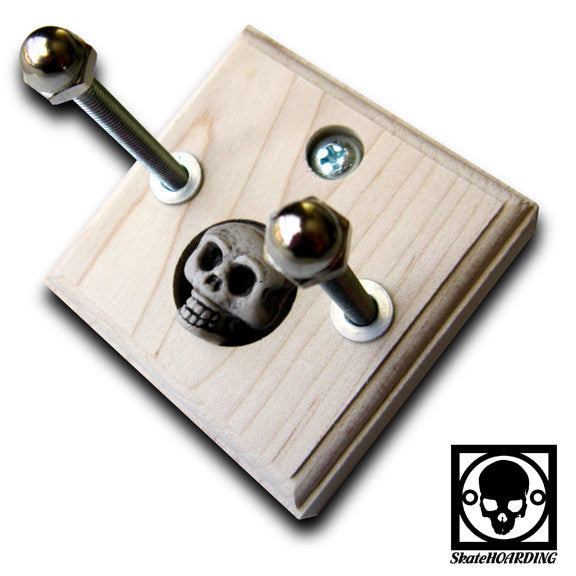 Premium Wood Skateboard Wall Hanger Display Mount