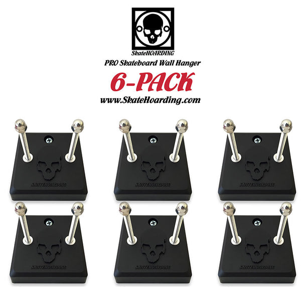 6-Pack SkateHoarding® HoverMount Wall Hanger